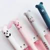 26 PCSSet Animals Panda Erasable Gel Pen 05mm Erasable Pen Refills Rods Washable Handle School Office Supplies Stationery 220714