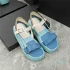 2022-New Candy Color Sandals in Spring and Summer Sports Style Flat Bottom Casual Shoes 다재다능하고 편안한 여성 신발