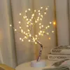 Ночные огни сказочная лампа Рождественская елка Светодиодная светодиодная для спальни свадебная вечеринка на дом украшения 5 В USB /аккумулятор.