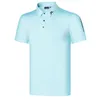 Summer Golf Clothing Nowe mężczyźni krótkie rękawowe koszulka golfowa Casual Fashion Boy Outdoors Sports Shirt