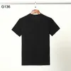 DSQ PHANTOM TURTLE Mens Designer Camiseta Italiano Milão Moda Logotipo Impressão Camiseta Verão Preto Branco T-shirt Hip Hop Streetwear 10299i