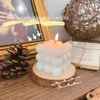 Candela per aromaterapia in stile nordico Instagram Creativo a forma di cubo Decorazione per la casa Piccolo cubo di Rubik Fragranza per la casa Natale