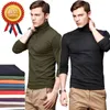 2022 printemps automne nouvelles marques de mode pour hommes à manches longues t-shirt hommes décontracté couleur unie haute qualité Camisetas T-shirt XXXL C541 T220808