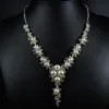 سلاسل الماس قلادة رائعة الأزياء h كريستال سحر قلادة الطافير القلائد المعلقات