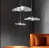 Nouveau design italien lustre lampe restaurant chambre chevet bar lampe de table magasin de vêtements matériel verre art créatif décoration