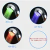 Vendita LED Anion Shower SPA Head Pressurizzato Controllo della temperatura a risparmio idrico Colorful Handheld Big Rain 220401