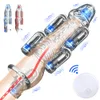 Male Masturbation Bullet Glans Vibrator Penis Massager Delay Ejaculation Lasting Trainer Adult sexy Toy Vibro Ring