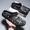 Men Summer Shoes Sandals Men's Holes Sandals Hollow Breathable Flip Flops Croc Shoes Fashion Beac Big Size 47 H220412