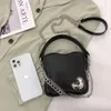 HBP 2022 Yaz Moda Küçük kadın Çanta PU Deri Tasarımcı Trend Zincir Omuz Crossbody Çanta Lüks Yepyeni Messenger Çanta