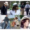 Berets Summer Hat Adjustable Classic Panama Handmade In Ecuador Sun Hats For Women Man Beach Straw Men UV Protection C P3Q5Berets