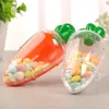 10PCS Cartoon Plastic Mini Transpare Creative Ochrona ochrony środowiska Food Packaging 220427