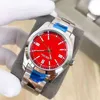 Meccanico Gmtaojia Designer uomo Orologi da polso Roleyes Sport Orologi di lusso orologio Data piastra color caramello cintura in acciaio a tre perline quadrante woarge temperamento semplice 1Z4F