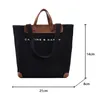 canvas Handbag for Women WInter Soft Tend branded Shoulder Handbags Travel Lady Hand Bag 220722