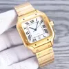 Luxury watch high quality 316 stainless steel strap roman word automatic mechanical movement womens wristwatch square fashion sports mens watches