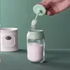 250ML Kitchen Moisture-proof Spoon Cover Integrated Sealed Glass Jar Honey Oil Brush Pot Bottle Seasoning Box