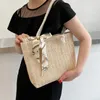 Bolsos de noche, bolso de mano tejido de ratán a la moda para mujer, bolso de playa de verano, bolso de mano de gran capacidad, bandolera de paja tejida hecha a mano para mujer de noche