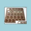 Baking Dishes Pans Bakeware Kitchen Dining Bar Home Garden 3-Style Aron Special Sile Mat Muffin/Dessert Drop Delivery 2021 Fcqka