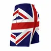 Herr shorts union jack flagga från Storbritannien simma snabb torr strandbräda badkläder mode volley unitesmen's