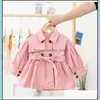 Jackor Autumn Baby Girl Clothing Jacket Fashion Girls Ballen Långärmad barn Kläder Ytterkläder Ålder för 12m-3YEA MXHOME DHUJA