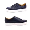 مصمم Men's Dress Shoes New Low Low Wordswear Board Cowwhide Mens Tide Tide Shoe Propostiile حجم مسطح كبير الحجم A15