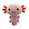 Poppen 20 cm Roze Axolotl Knuffel Schattige Dieren Octopus Kikker Bee Zacht Gevuld Kussen Speelgoed Verjaardagscadeautjes Voor kinderen 220409