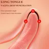 Seksspeeltje stimulator Tonglikken Vibrator voor Vrouwen Anale Clitoris Stimulator Tepel Zachte Masturbator Erotische Machine Volwassen Speelgoed787865480507