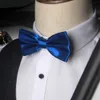 Classic Solid Satin Mens Tuxedo Adjustable Bowtie Wedding Party Bow Tie Lj1