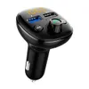 Новый BT21 Q QC 3.0 Зарядное устройство автомобиль Bluetooth Blue Free MP3 Player / телефон к радио FM-передатчик