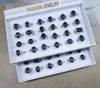Natural Stone Agate Jade Gemstone Ring Hybrid Models Mix Size Ladygirl Fashion Ring Mix Style 50pcslot 5 Color Selection