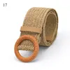 Cinture Estate Cintura femminile marrone kaki Cintura con fibbia in legno Jeans Leopardo Serpente stampato Paglia larga per donna Cintura BoheCinture