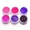 Nagel glitter acryl poeder voor nagels kunsttips roze helder witte professionele diy paillette manicure decoratie prud22