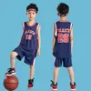 Designer Outdoor-Trainingsanzüge für Kinder, Sommer-Trikots, Basketball-Anzug, sexy Weste, Shorts-Anzug, schnell trocknendes 2-teiliges Set