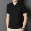 Erkek Polos Yaz Kısa Kollu Erkekler Tişört Tasak Saf Pamuklu Kore tarzı Şık Nefes Alabaş Sıradan Gömlek Erkekleri Erkekler