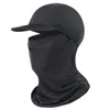 Cycling Caps & Masks Outdoor Hat Breathable Fishing Riding Full Hood Scarf Sunscreen Quick-drying Viscose Fiber Brim Equipment