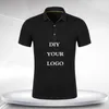 Herren-Poloshirts, individuell gestaltetes Hemd, drucken Sie Ihr eigenes Design, Po-Text-Logo, hochwertige Team-Firma, lässige Baumwolle, kurzärmelige Hemden, Tops, Herren, Herren, M