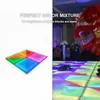 DMX Acrílico LED pista de dança 100x100cm Lighting Colorful Disco Floor
