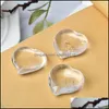 Arts et artisanat Arts cadeaux maison jardin cristal naturel Quartz pierre bijoux ornement pierres précieuses coeur minéral guérison Reiki Dht17