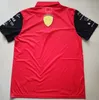 Clássico ferrar f1 camiseta vestuário fórmula 1 fãs de esportes radicais respirável f1 roupas topo oversized manga curta custom274u