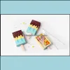 Other Event Party Supplies Festive Home Garden Ice Cream Shape Gift Candy BoxesKids PartyFavor BoxPopsicle Folding Paper Box Korean Drop