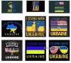 DHL Livraison rapide 90 * 150cm 3x5 FT Drapeau de la soirée Support Bannière ukrainienne Je tiens au drapeau de l'Ukraine pour une décoration intérieure extérieure Polyester FF