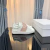 Mode luxe sneaker designer schoenen echt lederen casual schoenmerk sneakers lederen vrouw trainer hardloopschoenen aas laarzen door merk 002