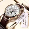 Armbandsur 2023 Ny Tevise Wristwatch Men Business Automatisk mekanisk klocka Fashion Luxury Sport Watches Relogio Masculino 220708