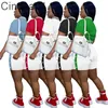 Survêtements d'été pour femmes Ensemble de deux pièces avec boutons de poche Designer Baseball Uniformes Vestes Survêtements Joggers Pantalons Costumes universitaires