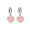 925 siver beads charms for pandora charm bracelets designer for women Mom Daughter Uncle Niece Best Friend Dangle