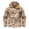 Men's Jackets Army Camouflage Jacket Mens Military Tactical Waterproof Softshell Outwear Coat Windbreaker Hunt ClothesMen's Men'sMen's