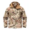 Giacche da uomo Esercito giacca mimetica camuffi maschile tattica tattica impermeabile softhell outwear cappotto a vento caccia alla caccia ai vestiti da uomo