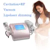 Équipement de beauté multifonctionnel Cavitation RF Lipolaser 6 dans 1 Radiofréquence laser sous vide 40K CAVI LIPO SLAPING ULTRASONIC LIVOSUCTION Cavitation