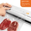 LAIMENG Vakuumverpackungsmaschine Sous Vide zur Lebensmittelaufbewahrung Packerbeutel zum Verpacken S273 220707