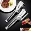 Andere huizentuin BBQ broodje Burbecue Barbecue Tong Gebakken steak schop gebakken visschoppen klemmen keukens mea dhkez