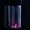 Narghilè al plasma LED femminili da 14 mm con confezione regalo Perc Pecolatore Bong in vetro d'acqua Glow In The Dark Dab Rigs WP2234